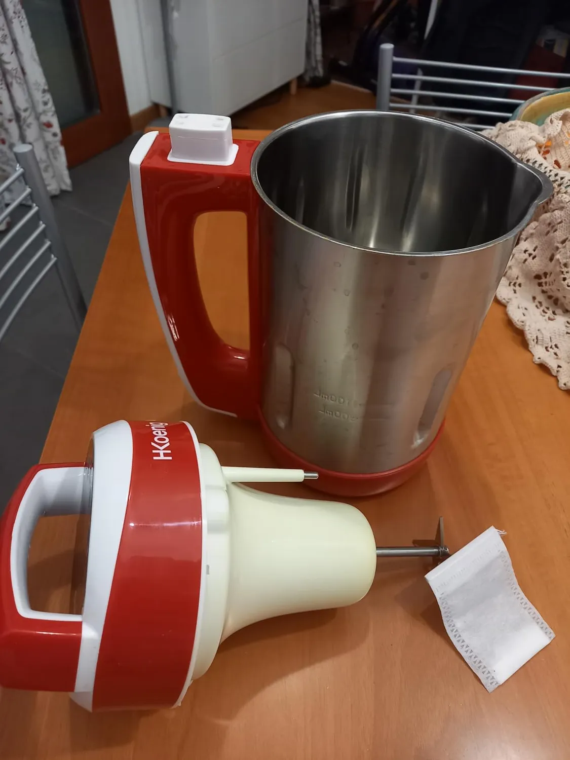 H.Koenig MXC20 Soup Maker 1,1L 850W Argento