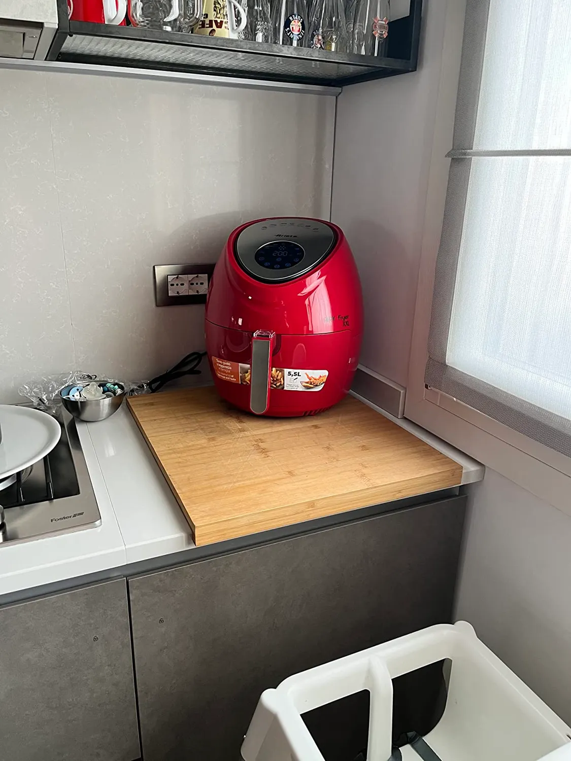 Ariete Airy Fryer XXL 4618 friggitrice ad aria rossa 7L