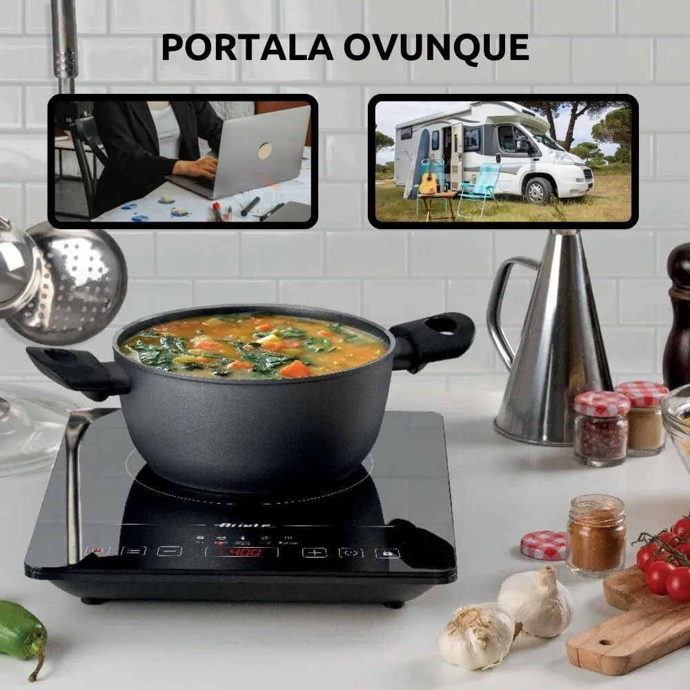 Ariete 1997 piastra induzione singola 2000W vetroceramica