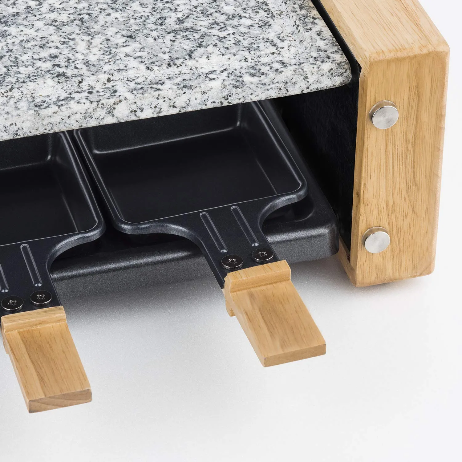 H.Koenig WOD8 raclette 8 persone pietra granito