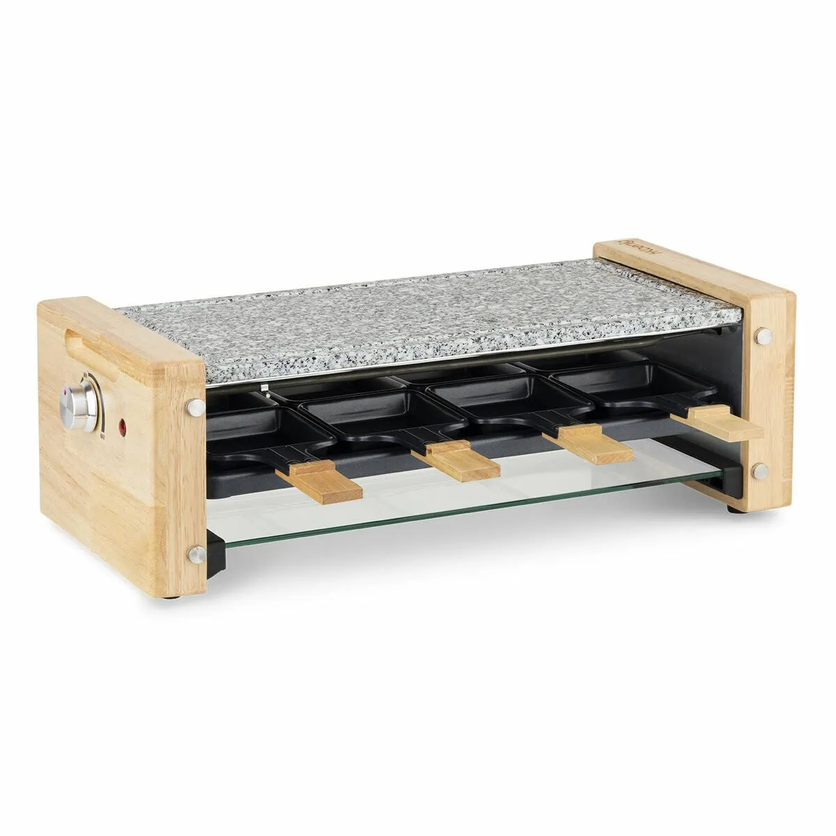 H.Koenig WOD12 raclette 8 persone 1200W pietra