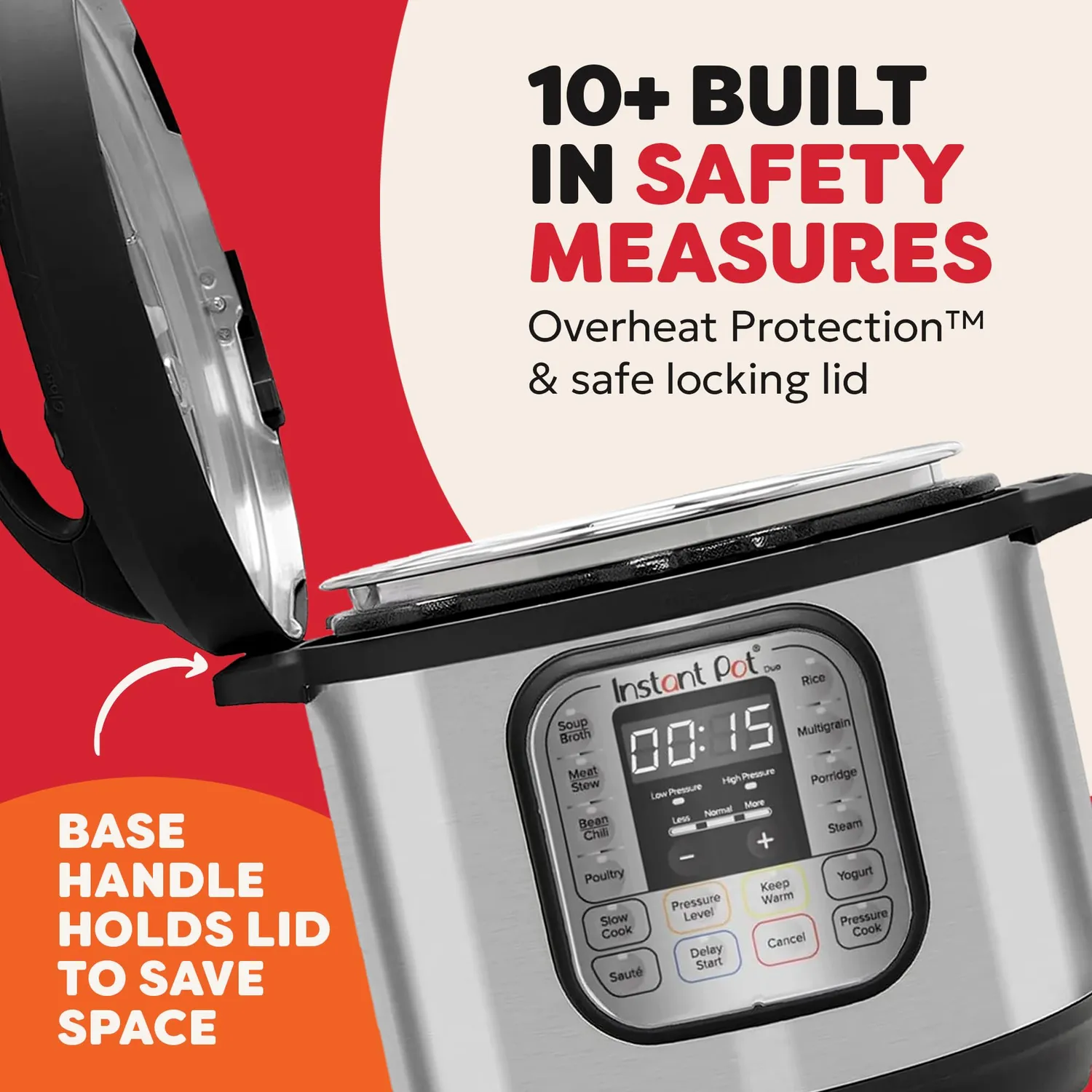 Instant Pot Duo multicooker 7 in 1 8 litri pressione