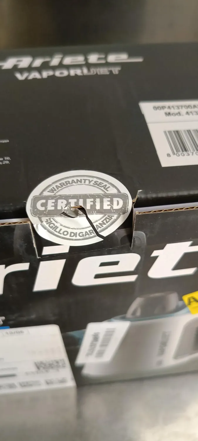 Ariete Vaporì Jet 4137 Pistola a Vapore Bianca 3,5 Bar