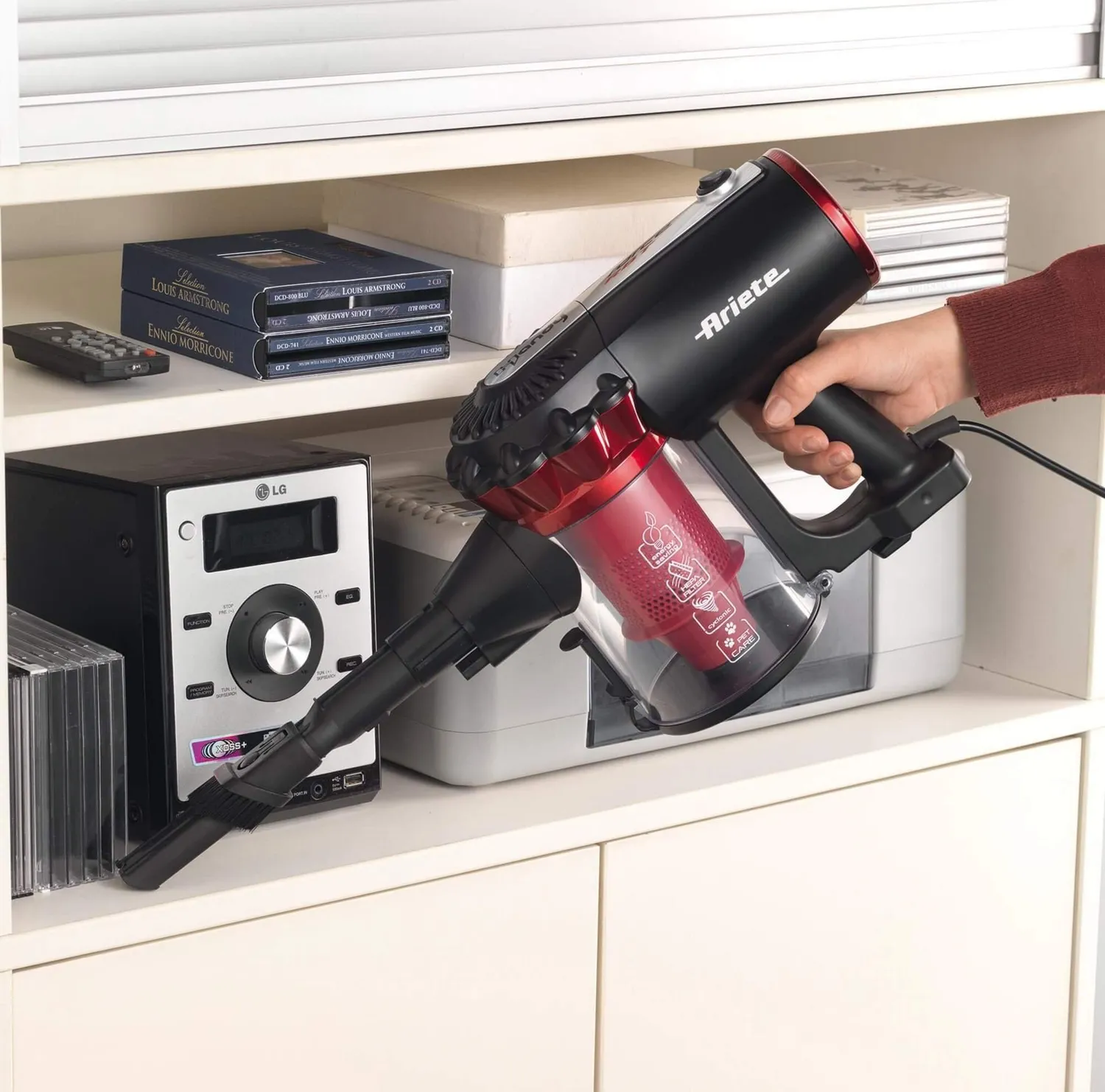 Ariete Handy Force 2759 Scopa Elettrica con Filo 600W