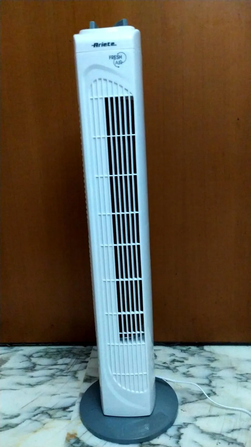 Ariete Freshair 843 Ventilatore a Colonna Bianco timer
