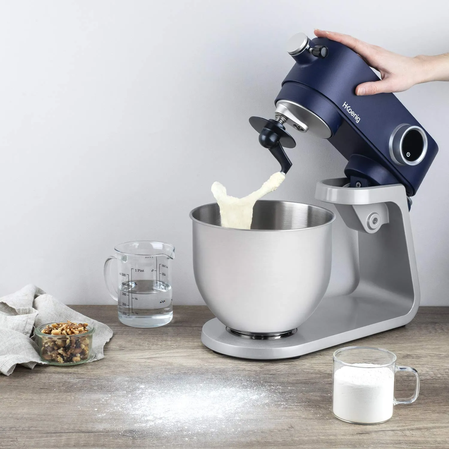 H.Koenig KM126 planetaria 5 L blu 800 W 8 velocita
