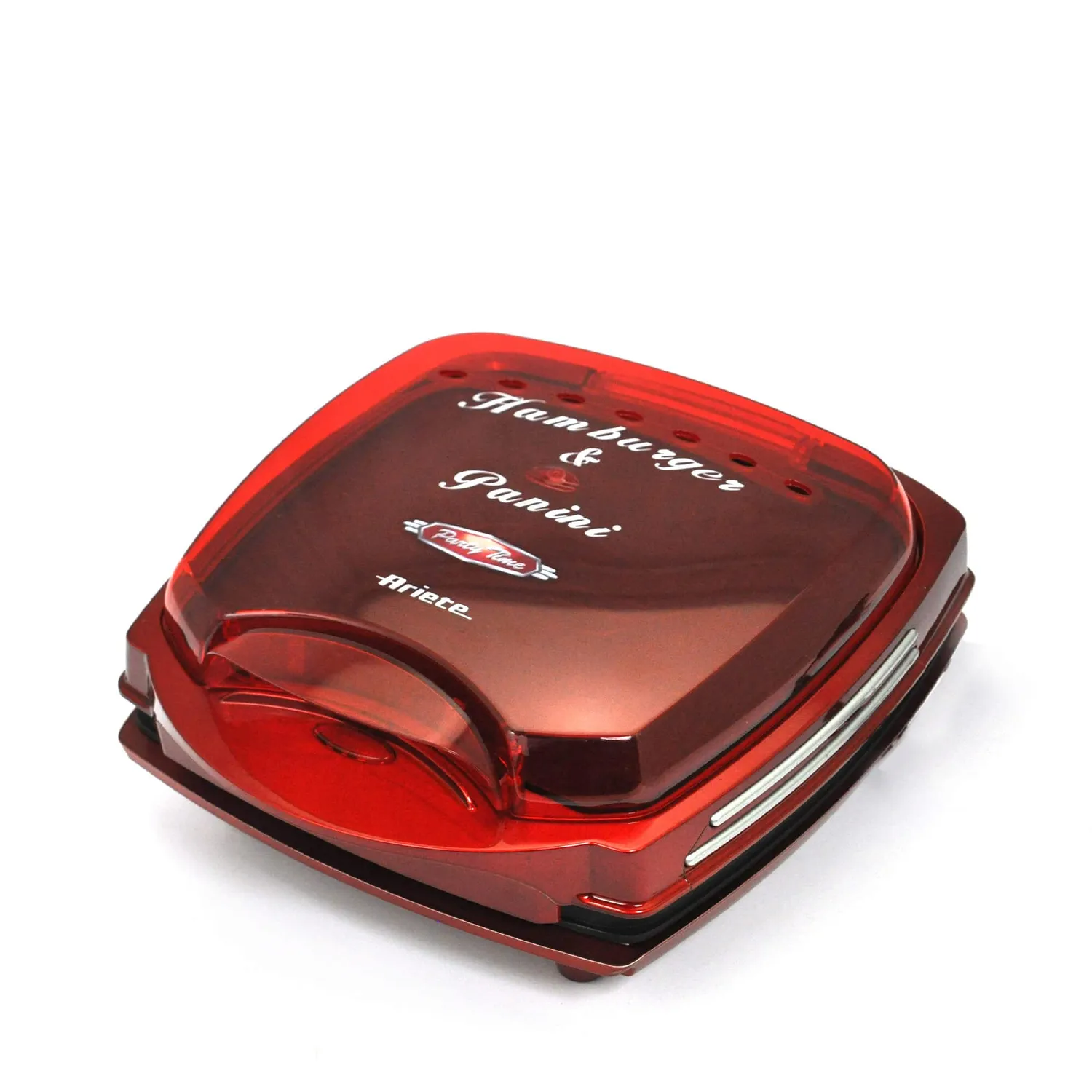 Ariete Party Time 205 piastra hamburger 2 posti rossa 1200W