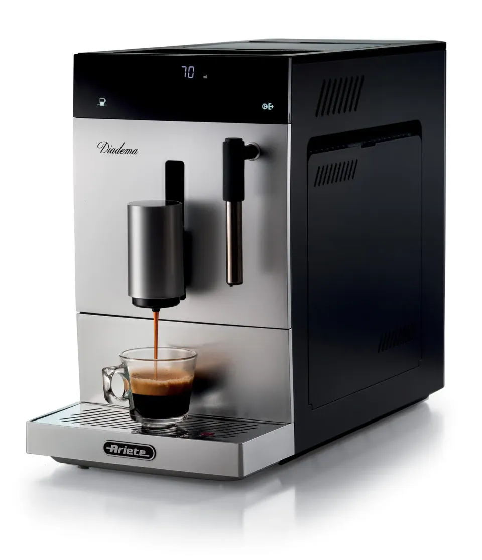 Ariete Diadema 1452 macchina caffe automatica 19 bar silver