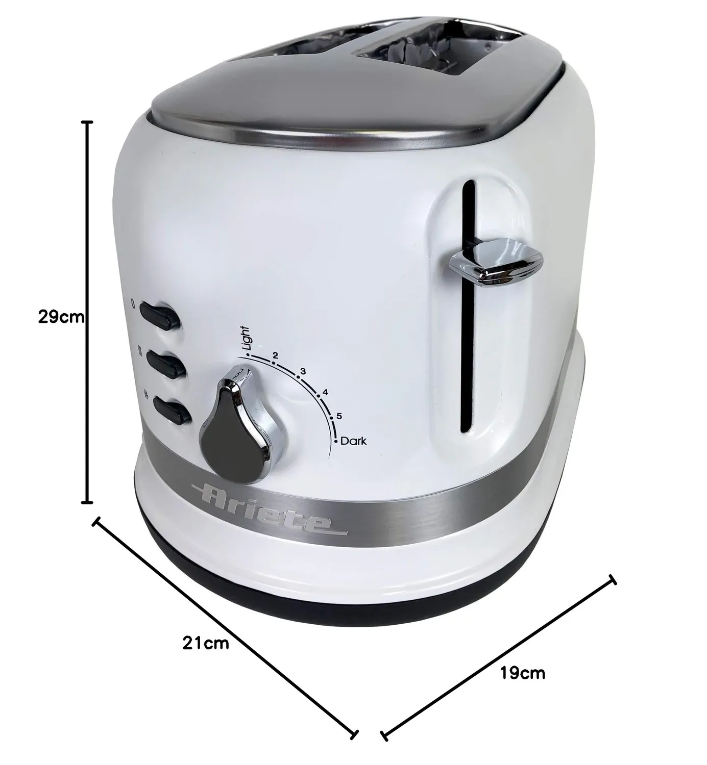 Ariete Moderna 149 tostapane bianco 2 fette 815W