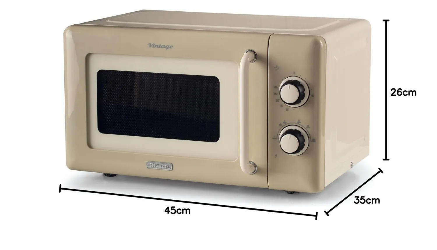 Ariete Vintage 3960 forno a microonde 20 L beige 800 W