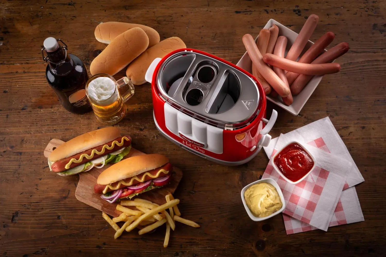 Ariete Party Time 206 macchina per hot dog rossa 650W