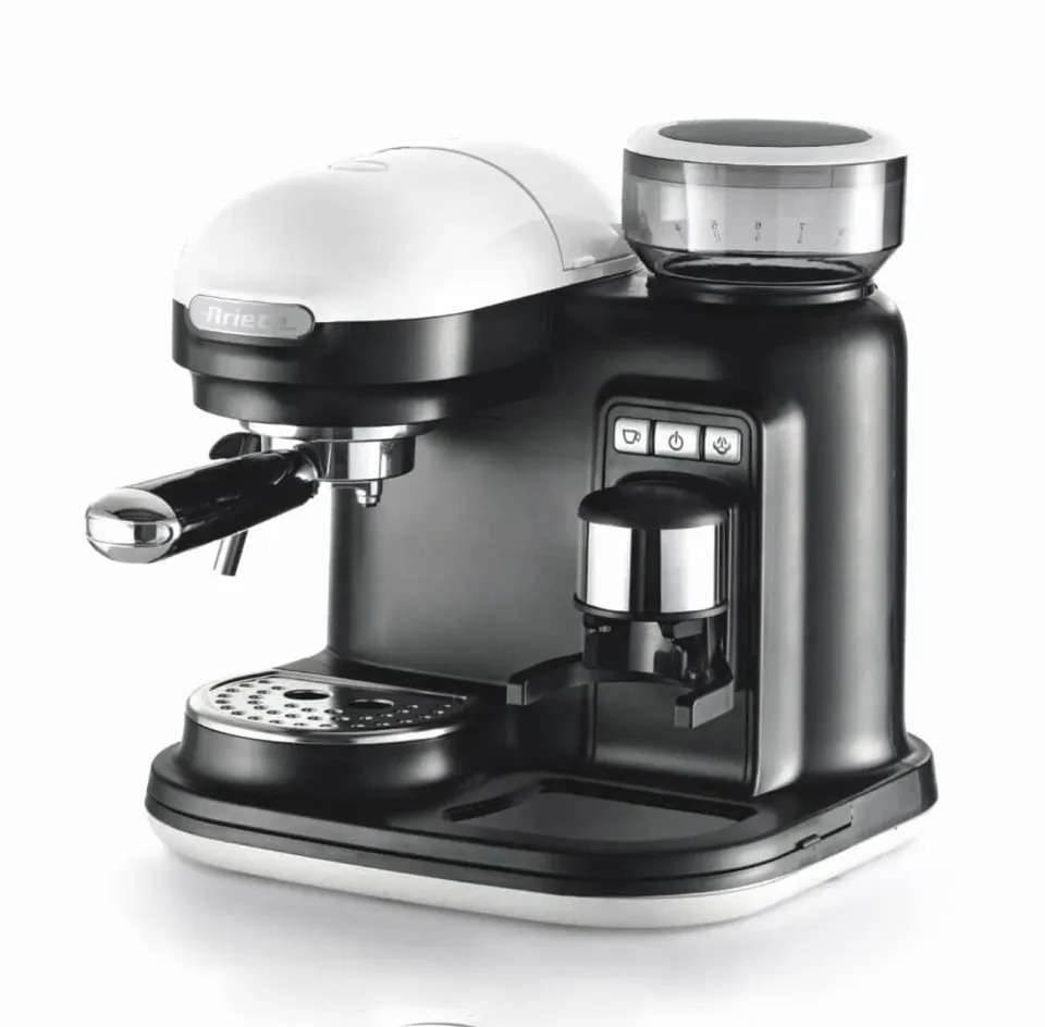 Ariete Moderna 1318 macchina espresso bianca grani