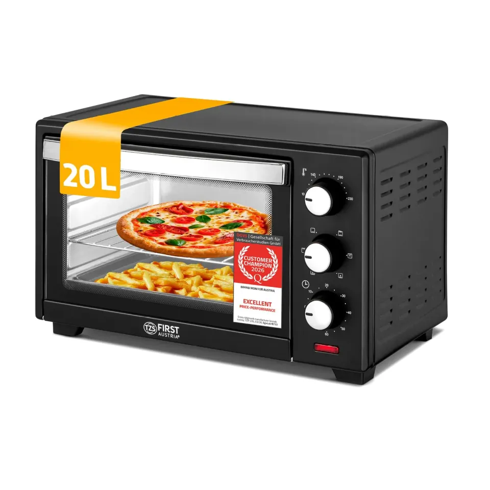 First Austria 20L mini forno elettrico 1380W 230°C