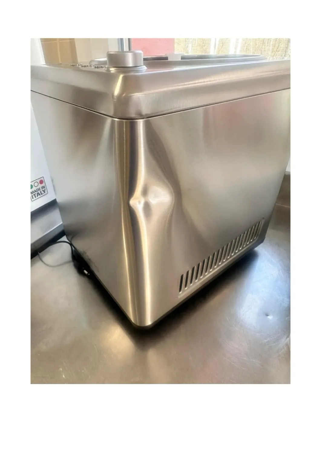 H.Koenig HF340 gelatiera 2L compressore inox 180W