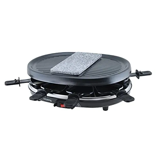 Koenig RP80 raclette grill pietra 8 persone