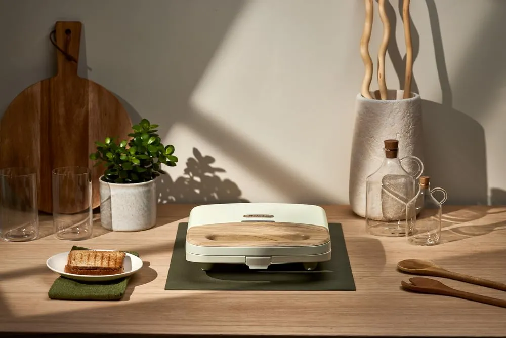 Ariete Breakfast Wood 1971 Tostiera Panini Beige 750W