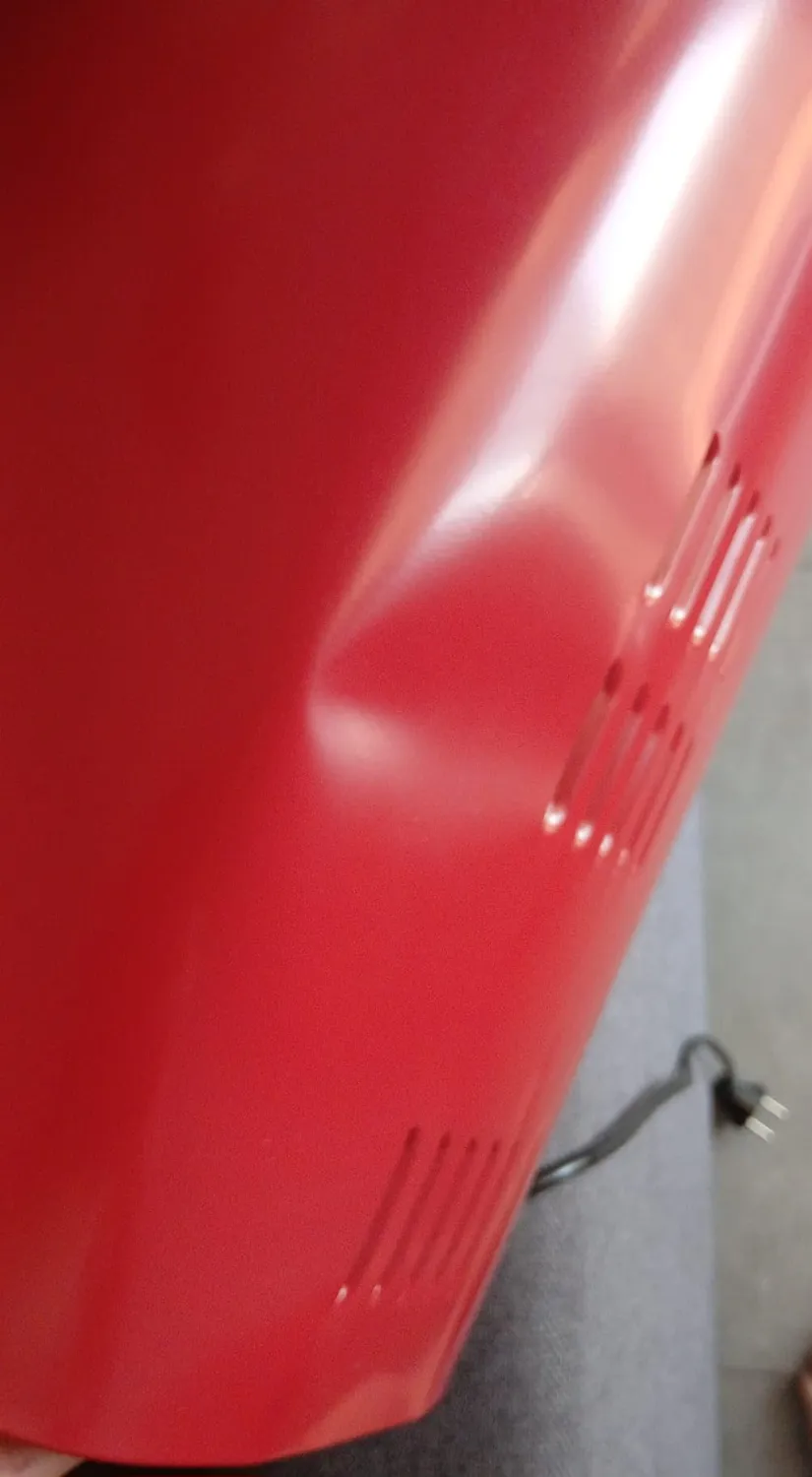 Ariete 928 forno pizza con oblo pietra 400 gradi rosso