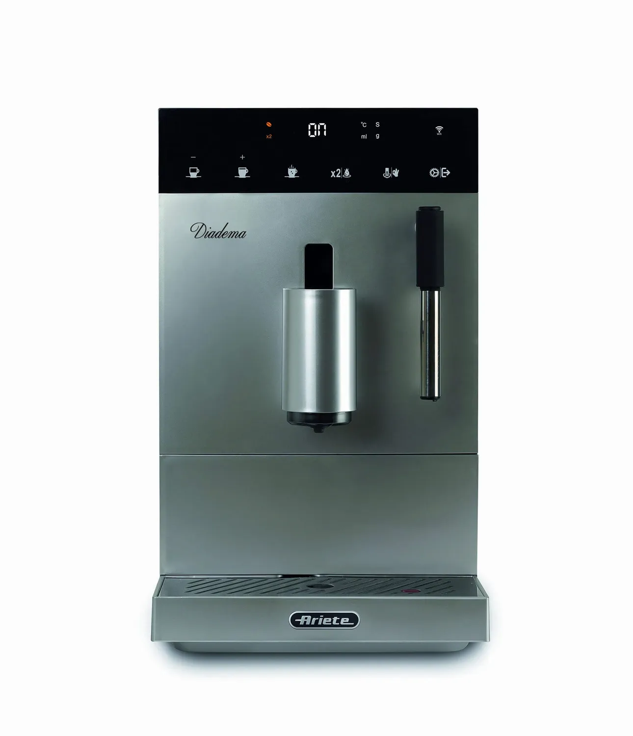 Ariete Diadema 1452 macchina caffe automatica 19 bar silver