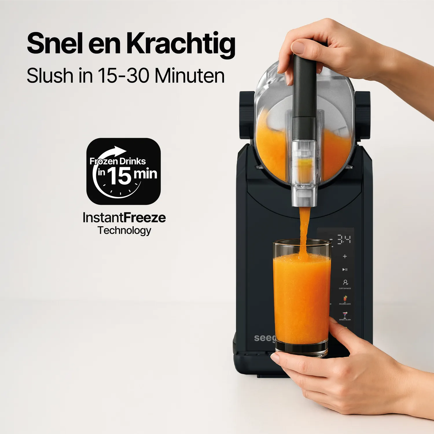 Seeger SuperSlush macchina granite 2L touch 7 in 1