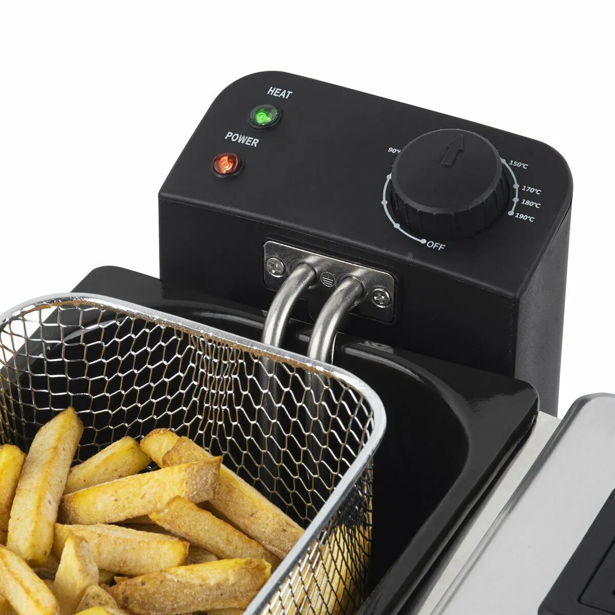 H.Koenig DFX600 friggitrice doppia 2x3L inox 3600W