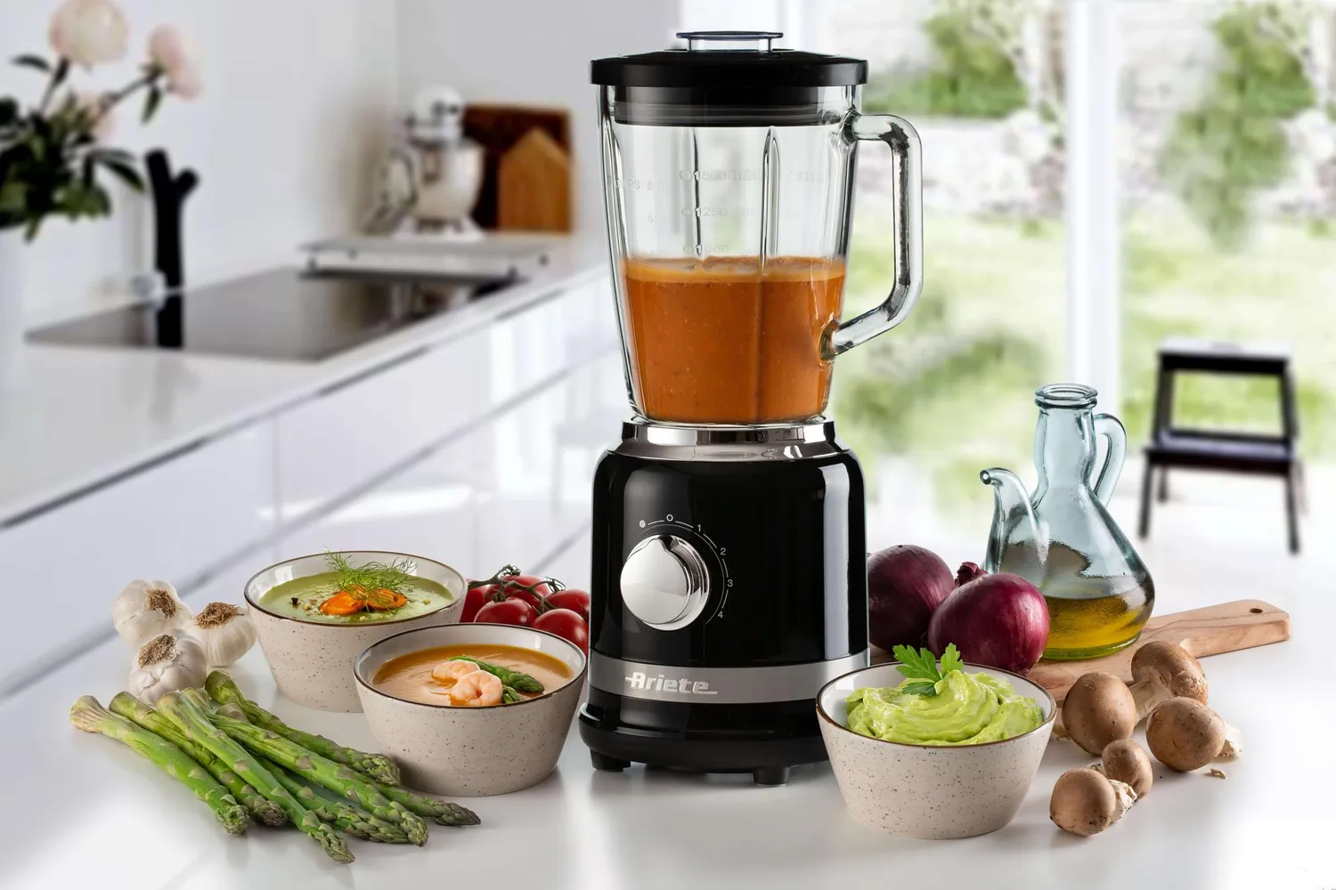 Ariete Moderna 585 Frullatore Nero Vetro 1,5 L 1000W