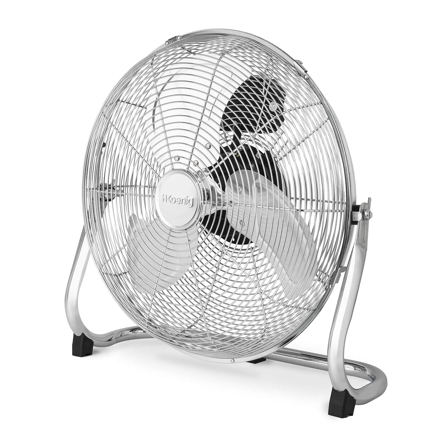 H.Koenig JOE30 Ventilatore da Pavimento 40 cm cromato