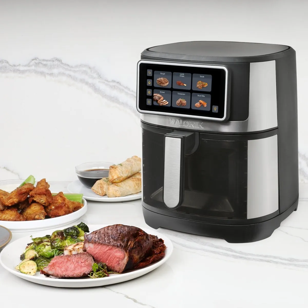 Kalorik Vivid Touch friggitrice 7 Qt finestra touch
