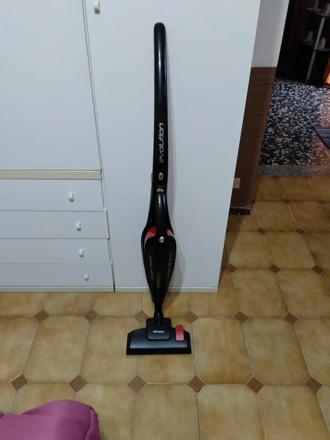 Ariete Evo 2 in 1 2764 scopa elettrica senza sacco