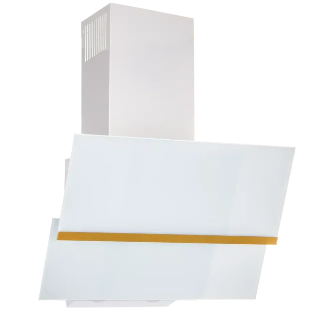 Akpo WK-4 Balance Gold 60 cappa sottopensile bianca