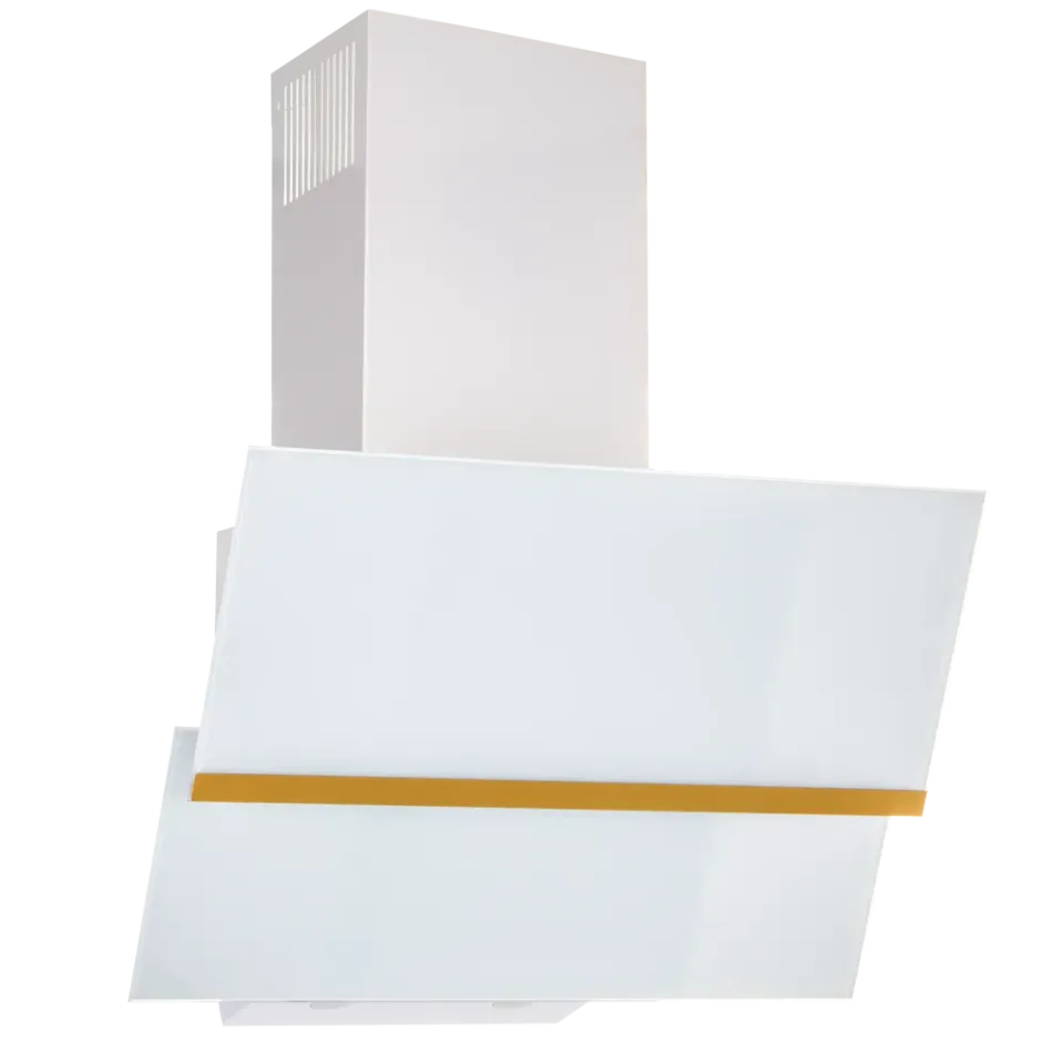 Akpo WK-4 Balance Gold 60 cappa sottopensile bianca