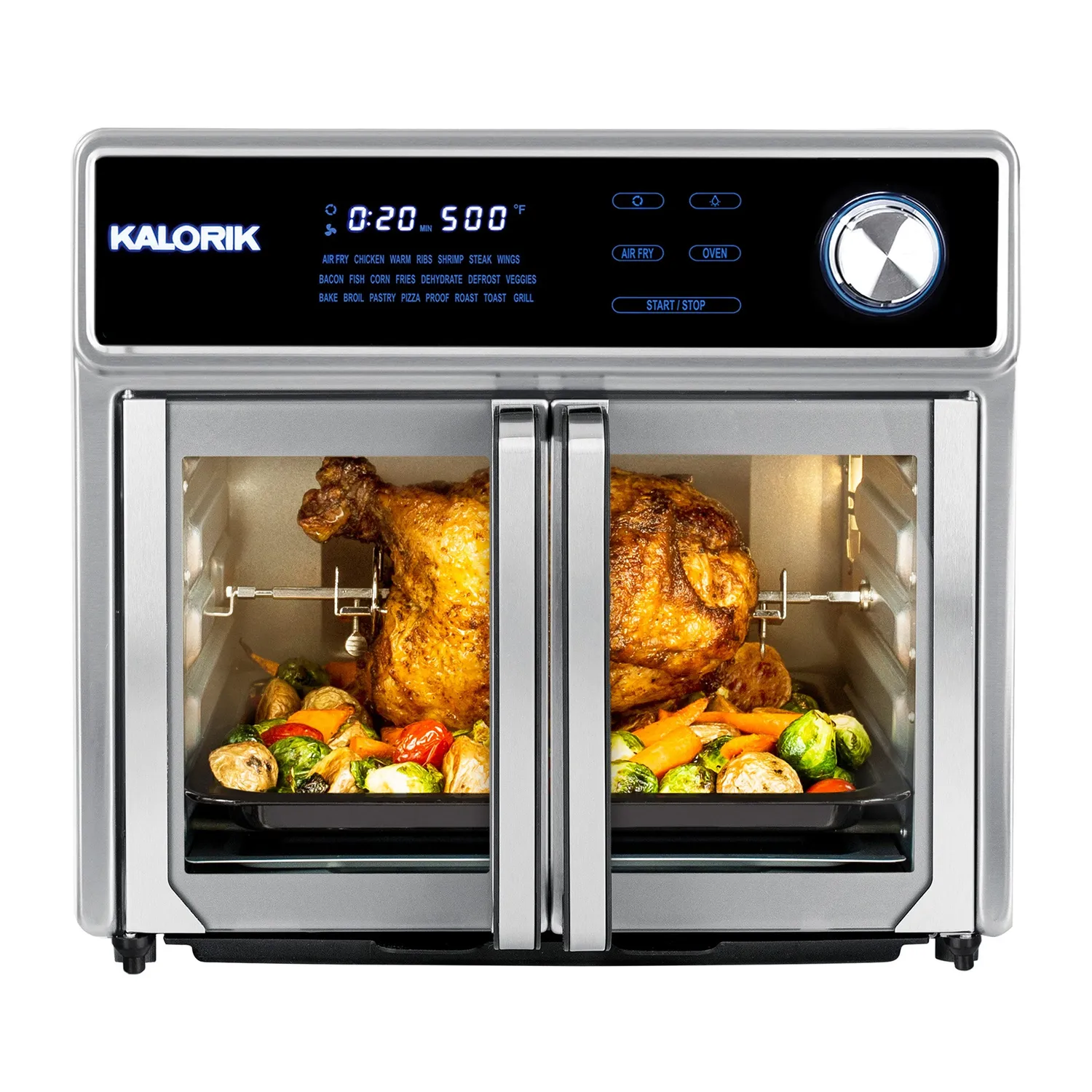 Kalorik Maxx AFO 47261 SS2 forno friggitrice grill 26 Qt