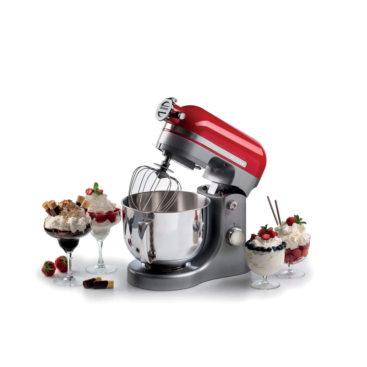 Ariete Moderna 1589 impastatrice planetaria rossa 5,5L 1600W