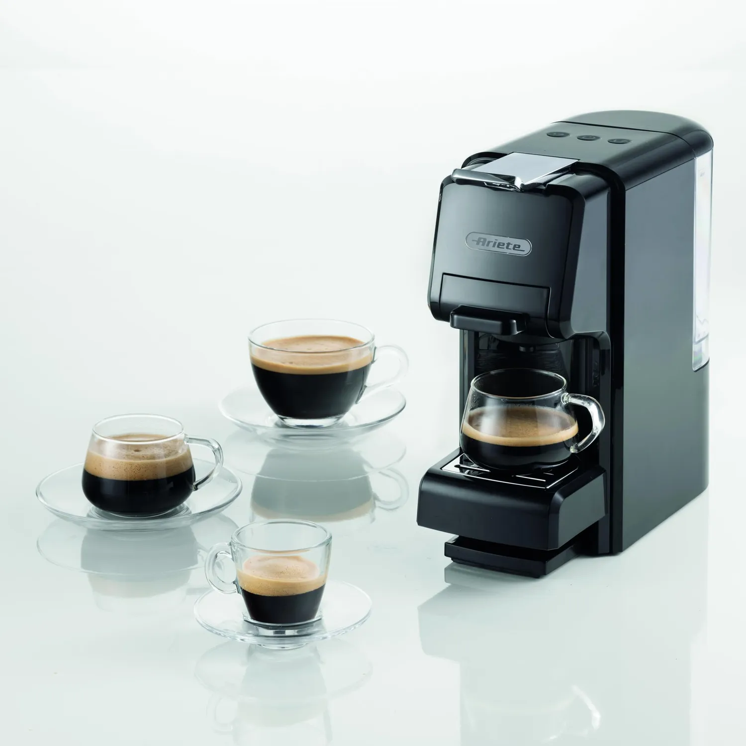 Ariete 1304 macchina caffè nero 19 bar cialde polvere