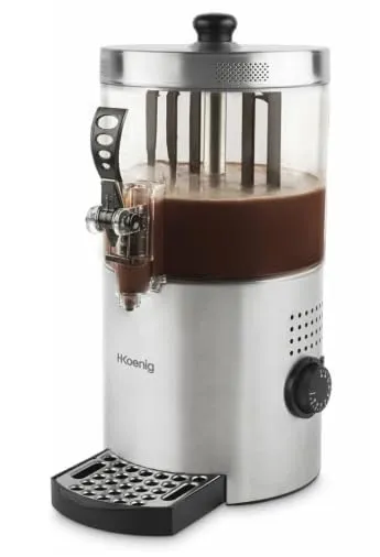 Koenig SHK800 dispenser cioccolata calda 3L acciaio inox