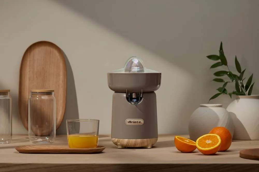 Ariete Breakfast Wood 417 spremiagrumi tortora 2 coni