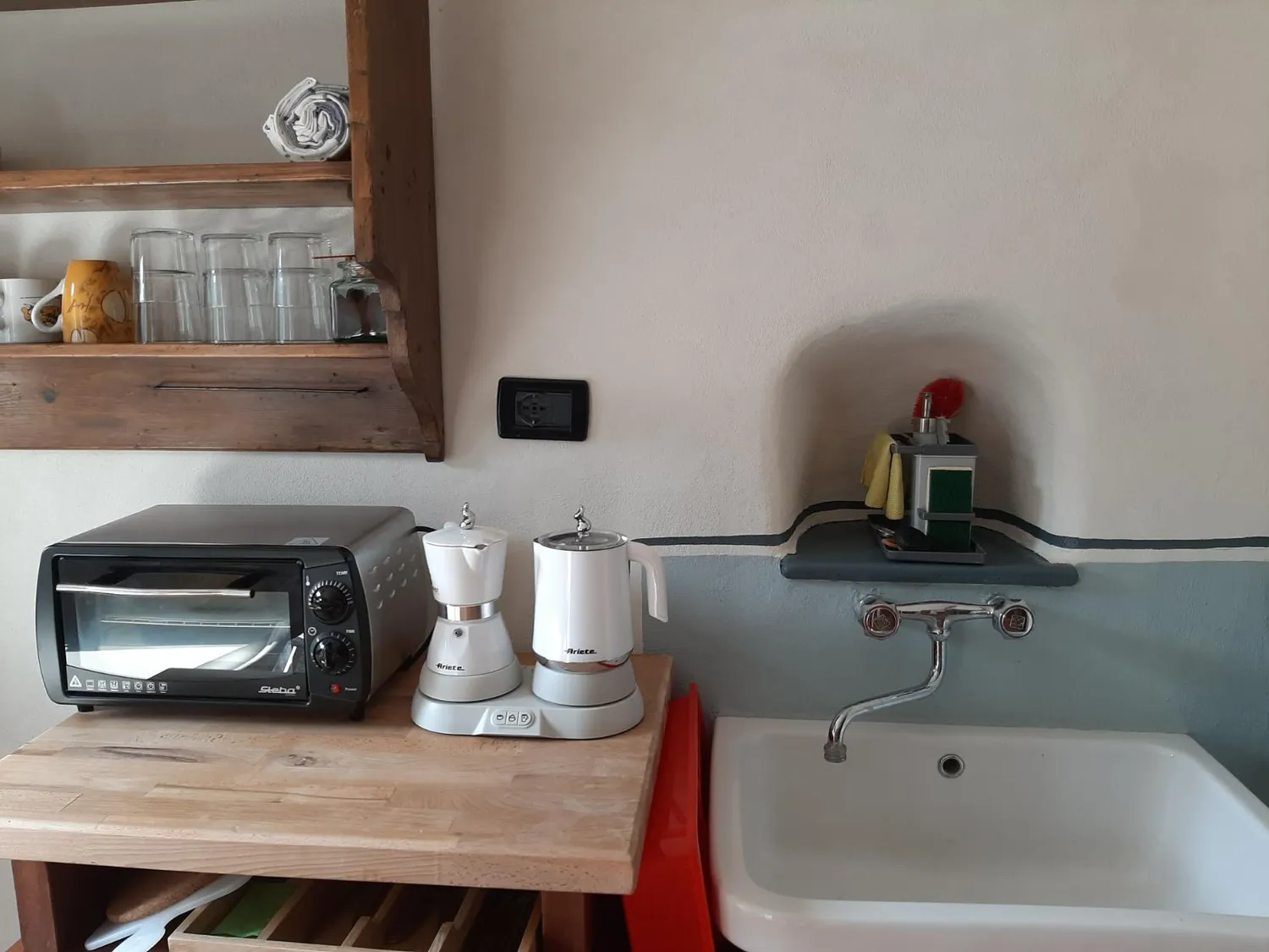 Ariete 1344 Breakfast Station moka 4 tazze bianca