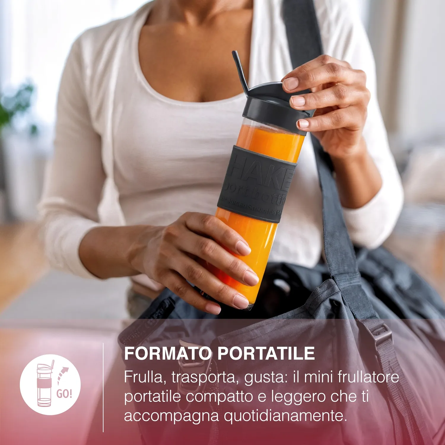 KOENIG SMOO9 mini blender grigio 570 ml