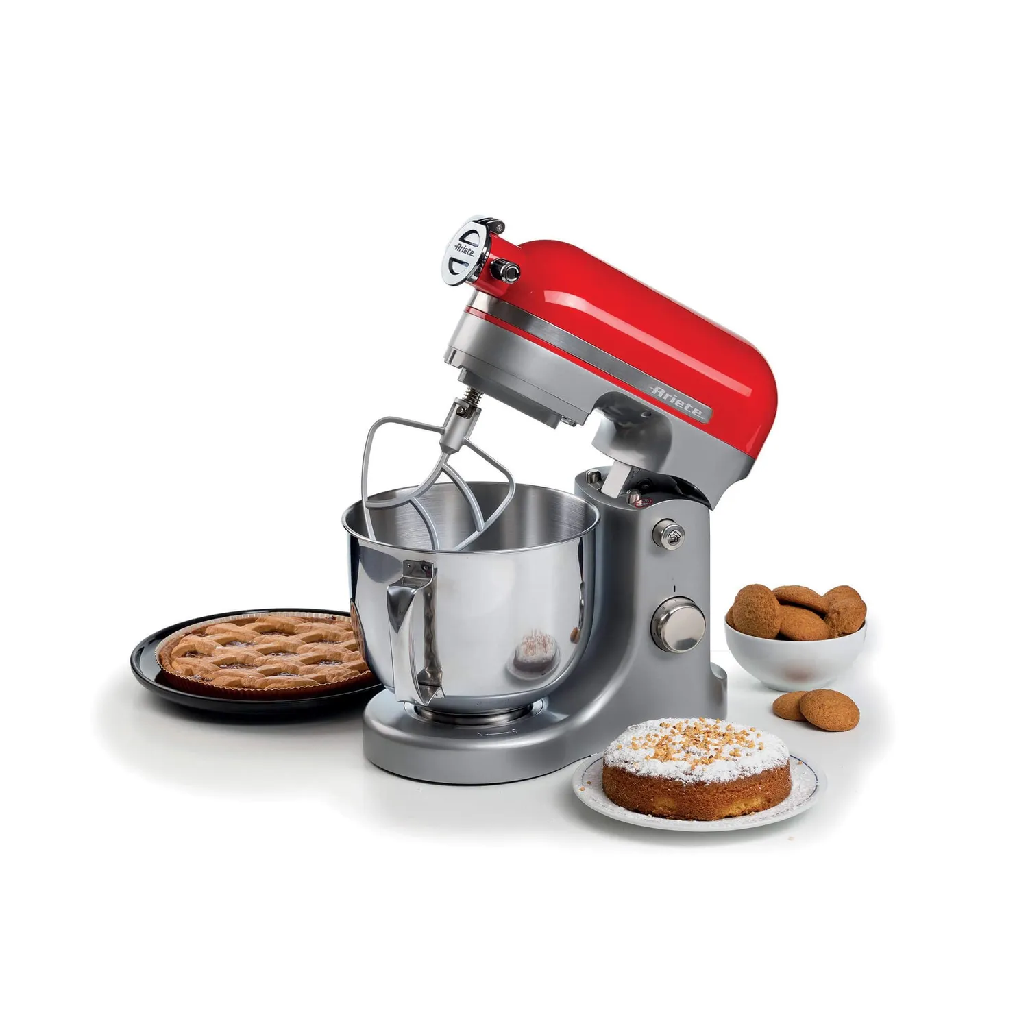 Ariete Moderna 1589 impastatrice planetaria rossa 5,5L 1600W