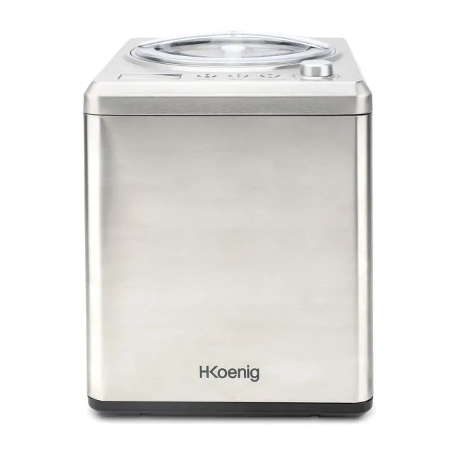 H.Koenig HF340 gelatiera 2L compressore inox 180W