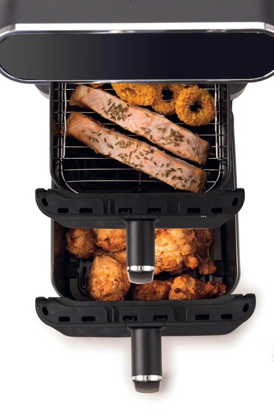 Ariete Vertical Duo 4640/10 friggitrice aria nera 11L