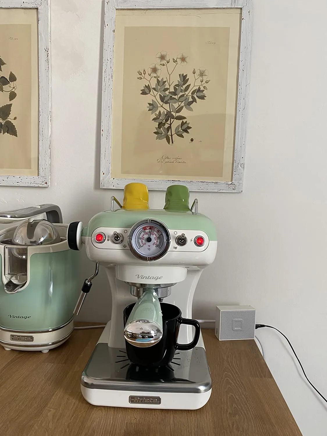 Ariete Vintage 1389 macchina espresso beige 15 bar