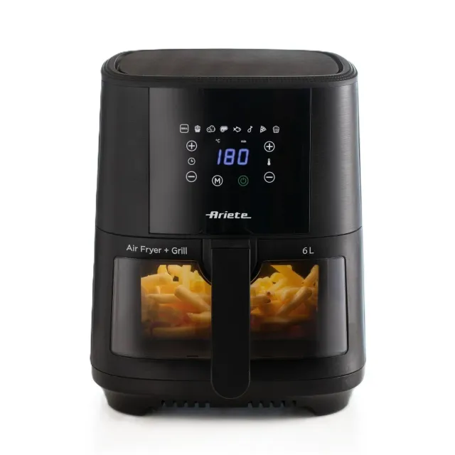 Ariete 4626 Friggitrice ad Aria 6 L Nero 8 Programmi