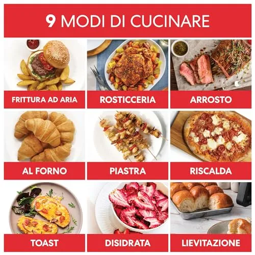 Instant Vortex Plus friggitrice ad aria 13L XXL 9 programmi