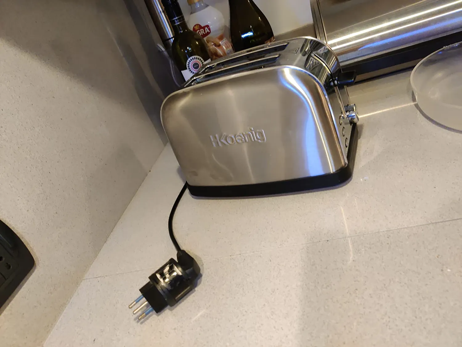 H.Koenig TOS7 tostapane 2 fette 850W scongelamento