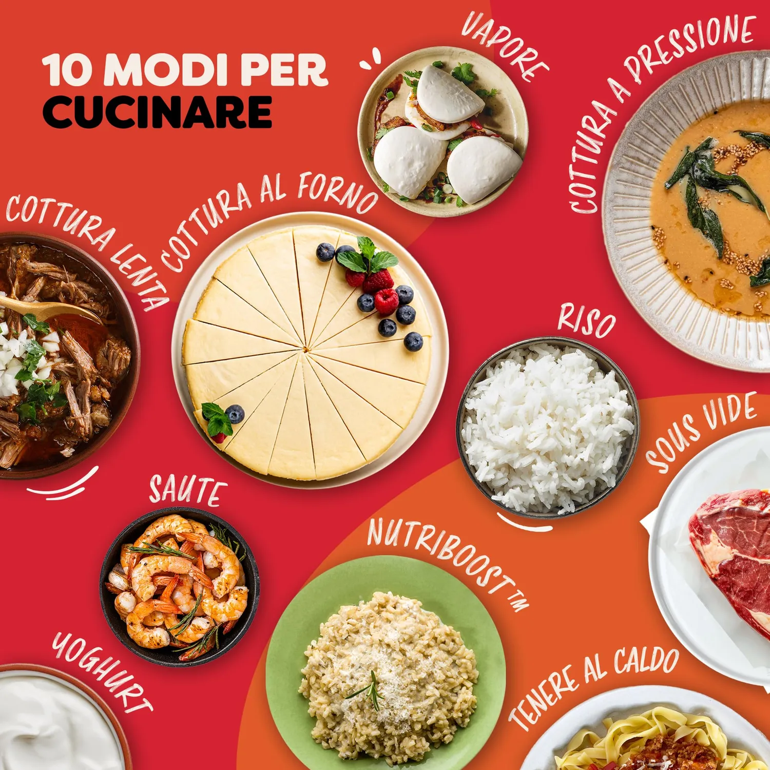 Instant Pro multicooker 10 in 1 5,7 l bianco