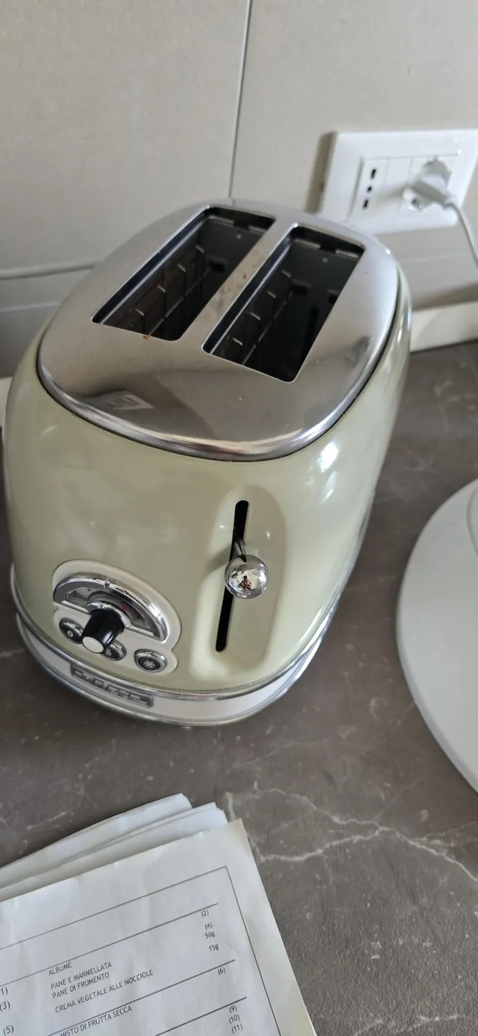 Ariete Vintage 156 Tostapane 4 Fette Beige 1600W