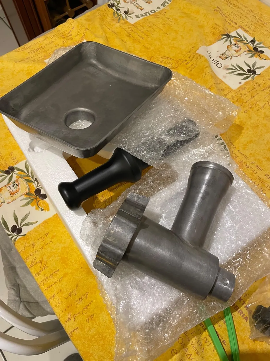 H.Koenig WMG800 tritacarne elettrico 2 kg/min 3 griglie