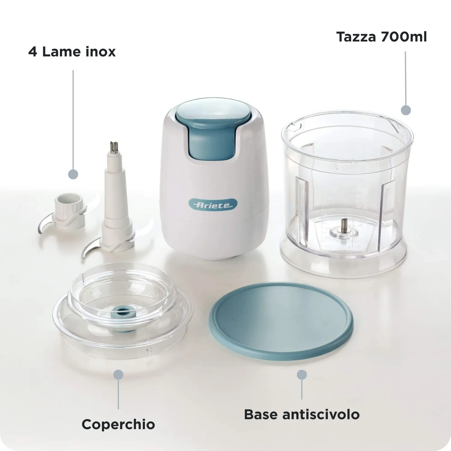 Ariete Breakfast 437 tritatutto 700 ml bianco