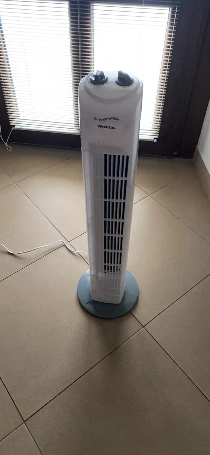 Ariete Freshair 843 Ventilatore a Colonna Bianco timer