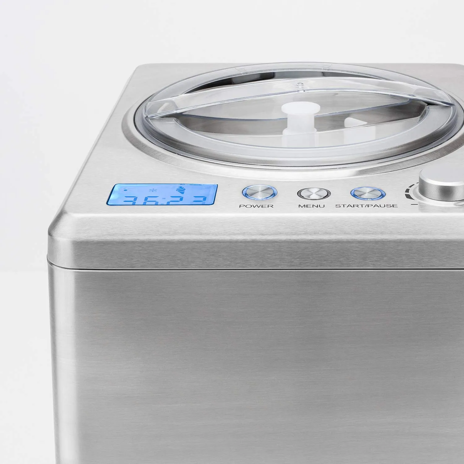H.Koenig HF340 gelatiera 2L compressore inox 180W